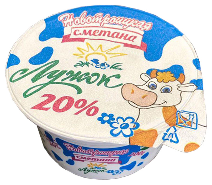 

Сметана Лужок 20% 400 г