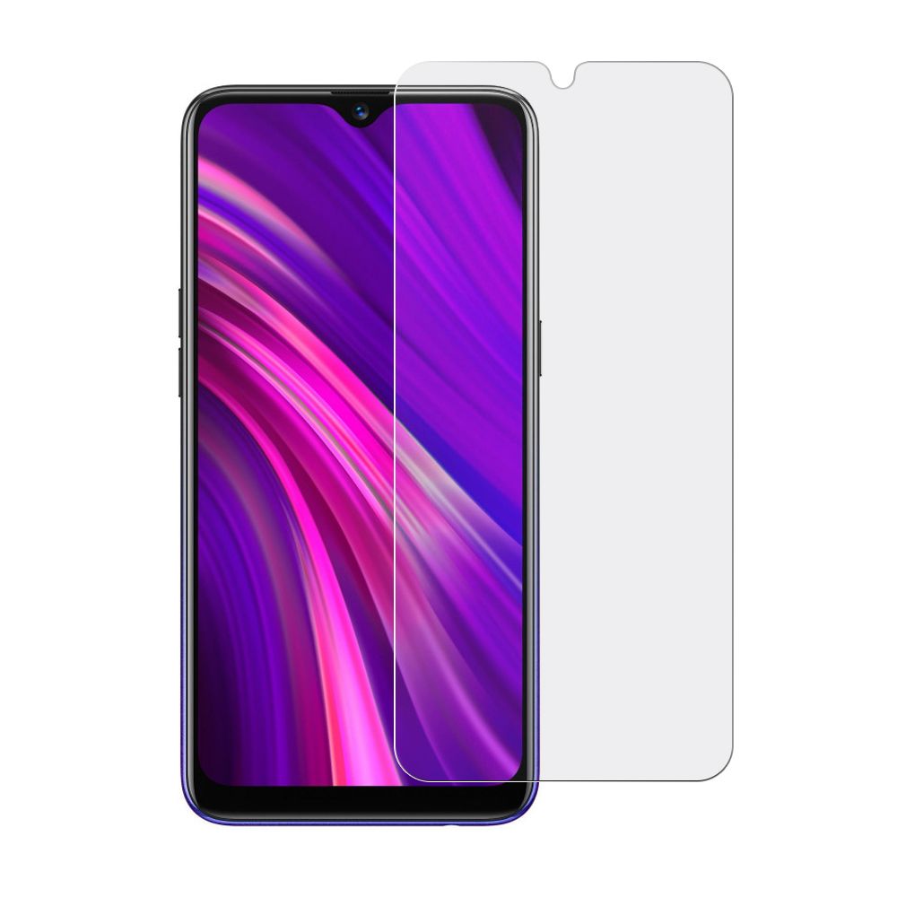 

Стекло защитное гибридное МАТОВОЕ Krutoff для Realme 3i