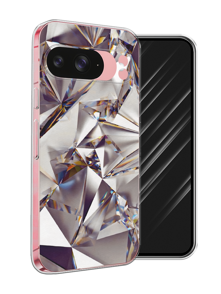 

Чехол Awog на Google Pixel 9 "Бриллианты", Серебристый;бежевый, 271950-1