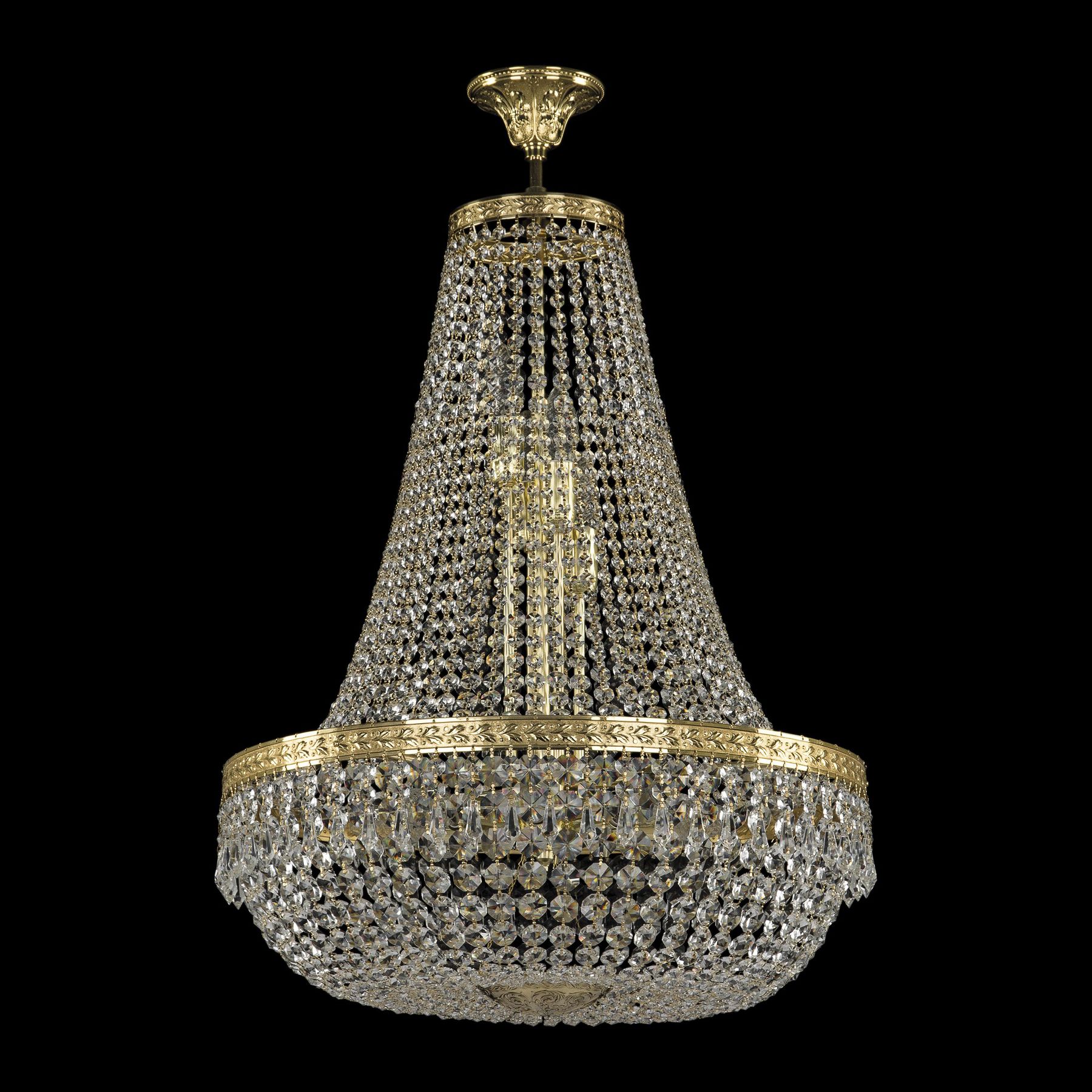 

Хрустальная люстра 19011/H2/55IV G Bohemia Ivele Crystal, 19011/H2/55IV G