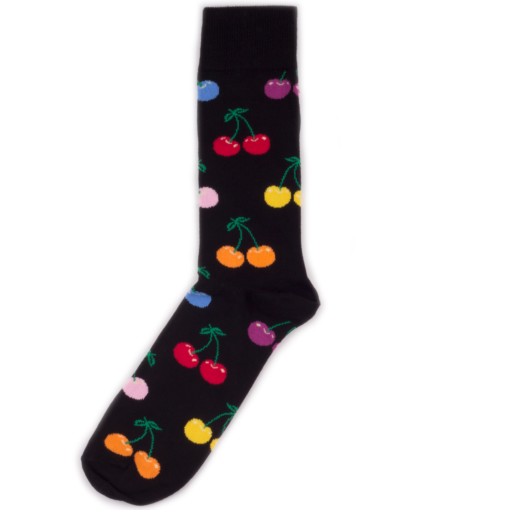 фото Носки унисекс happy socks happy socks cherry - multicolor разноцветные 36-40