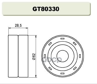 фото Ролик ремня грм toyota camry,avensis,carina e,rav4 gmb арт. gt80330