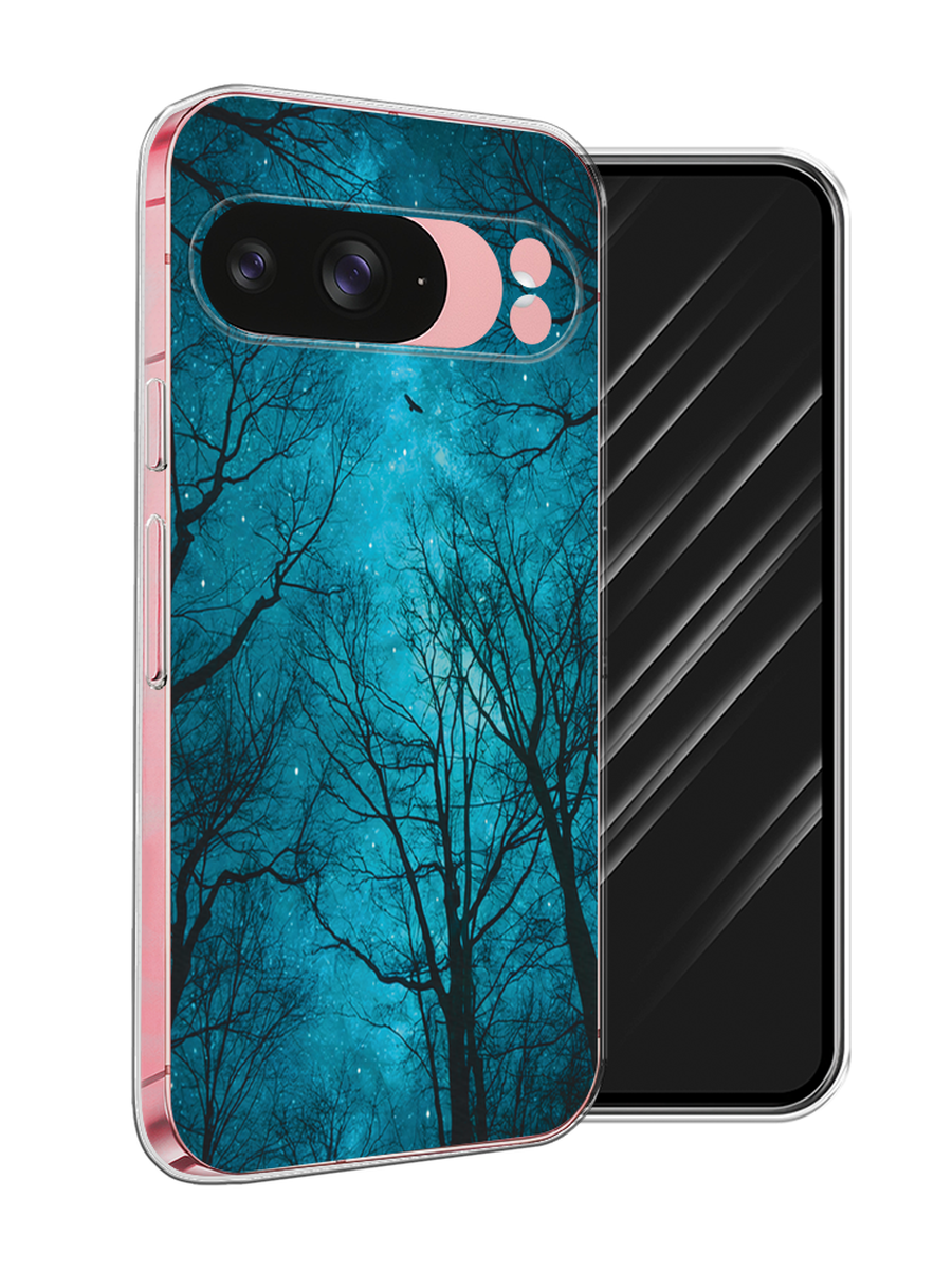 

Чехол Awog на Google Pixel 9 "Сказочный лес", Черный;бирюзовый, 271950-1