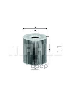 

Фильтр масляный Mahle/Knecht OX156D, OX156D