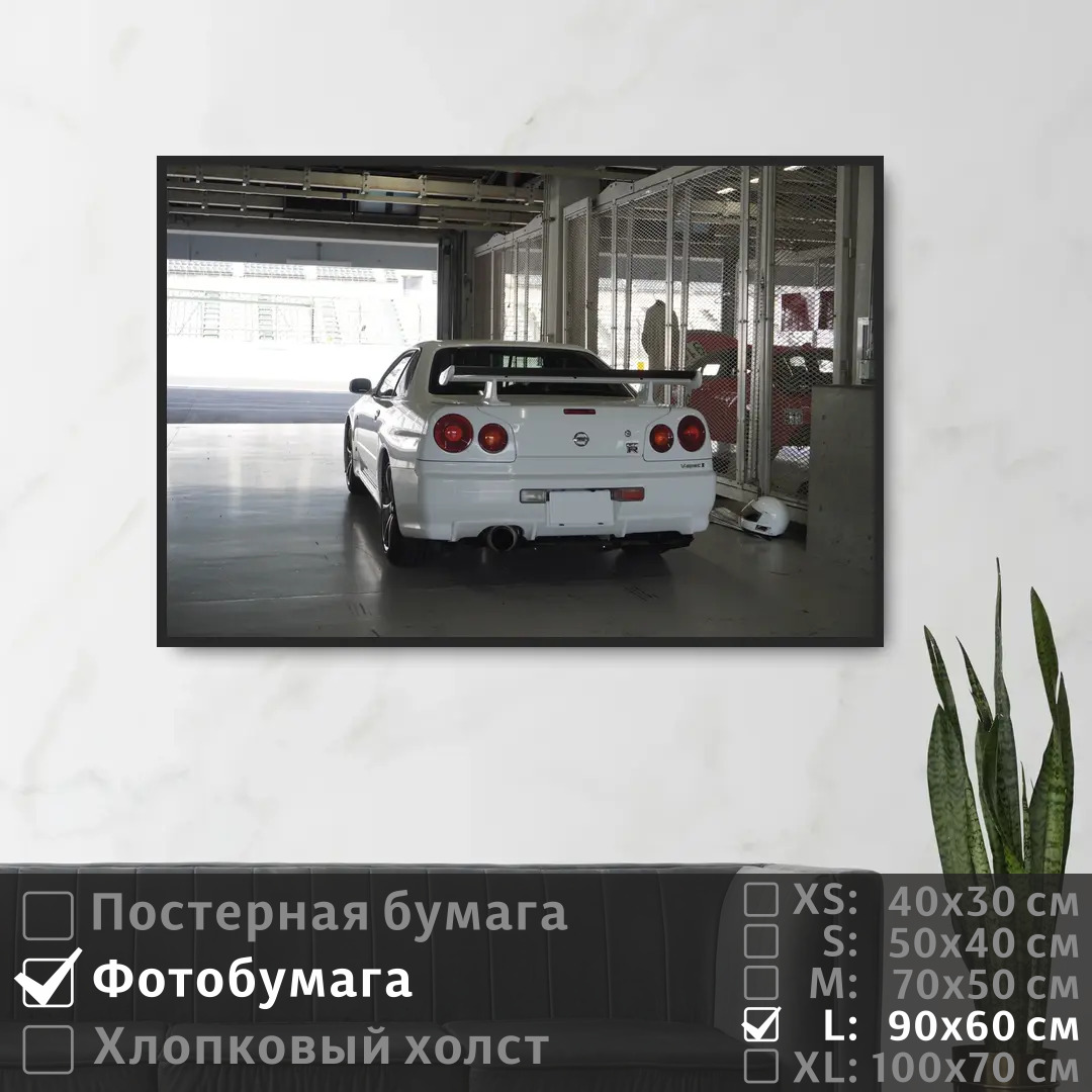 

Постер на фотобумаге ПолиЦентр Ниссан 90х60 см, Ниссан