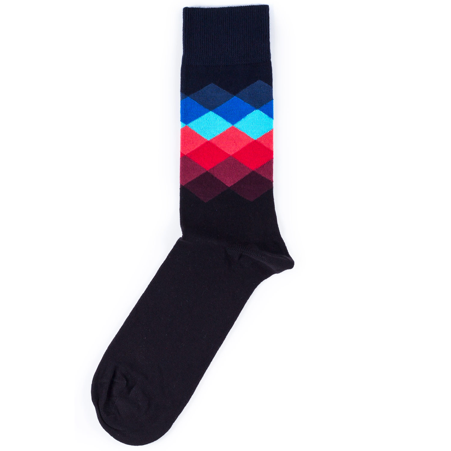 фото Носки унисекс happy socks happy socks faded diamond - navy разноцветные 36-40