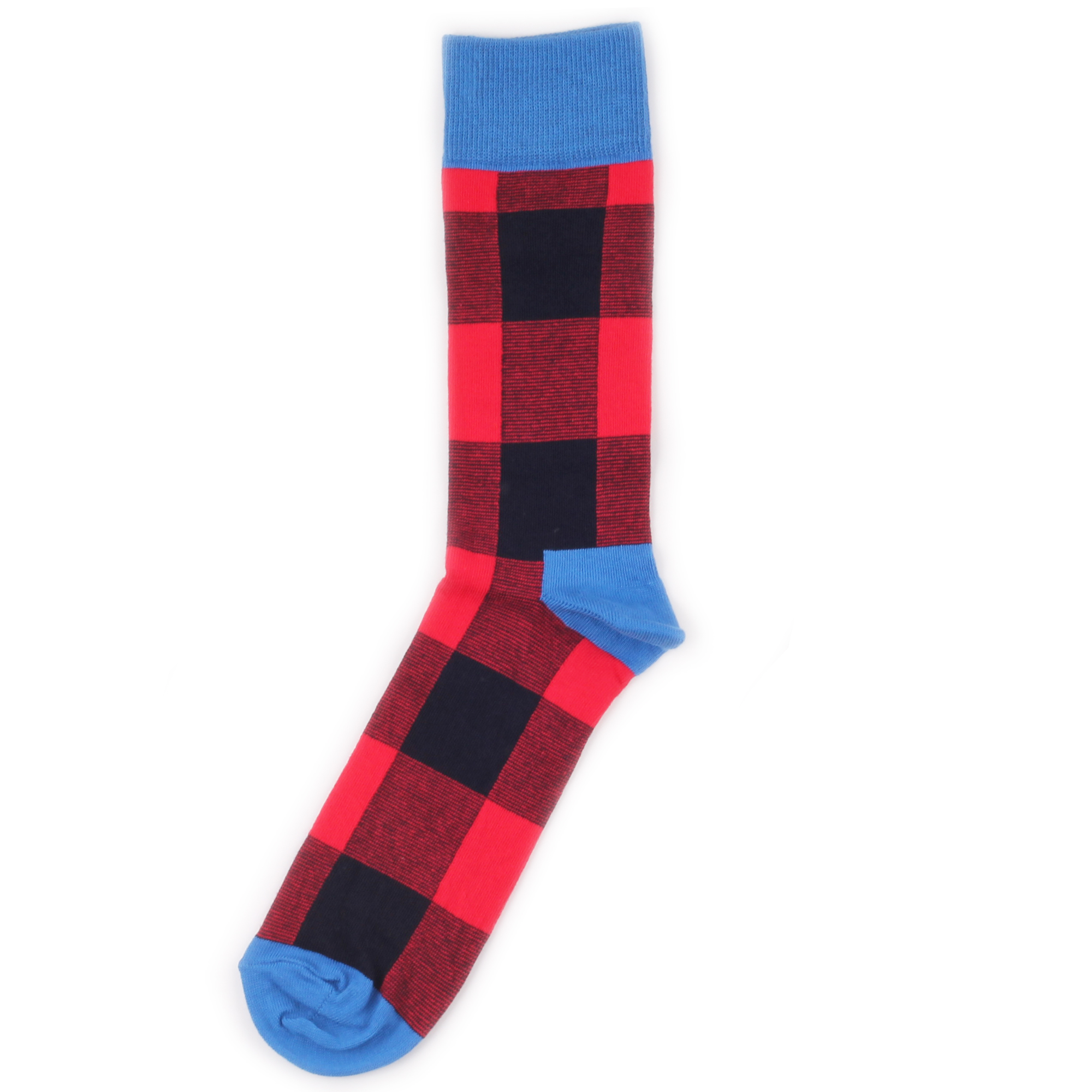 фото Носки унисекс happy socks happy socks lumberjack - red разноцветные 36-40