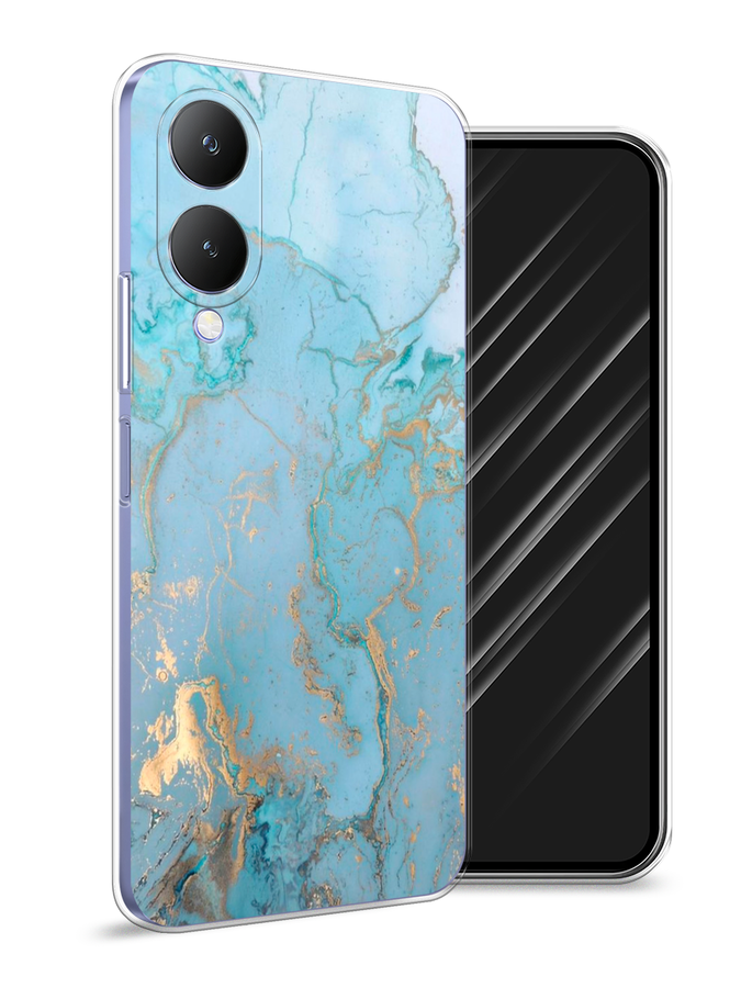 

Чехол Awog на Vivo Y17s "Голубой мрамор рисунок", 269850-1