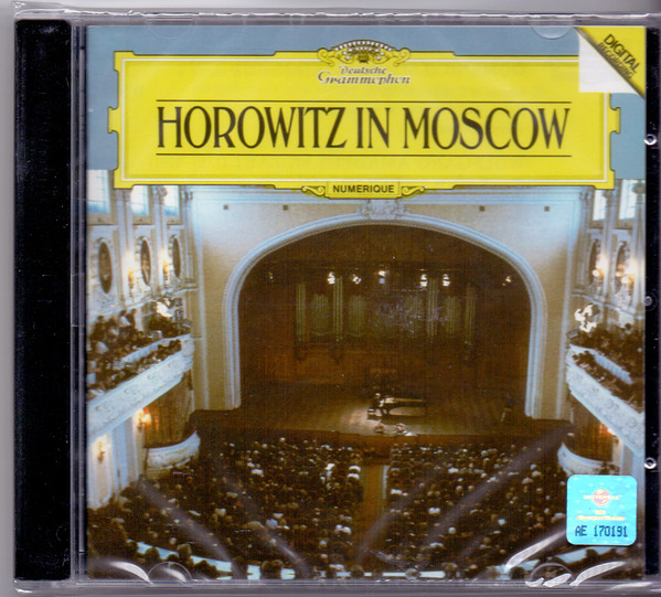 

КЛАССИКА: Horowitz In Moscow / Mozart, Chopin, Rachmaninov (1 CD)