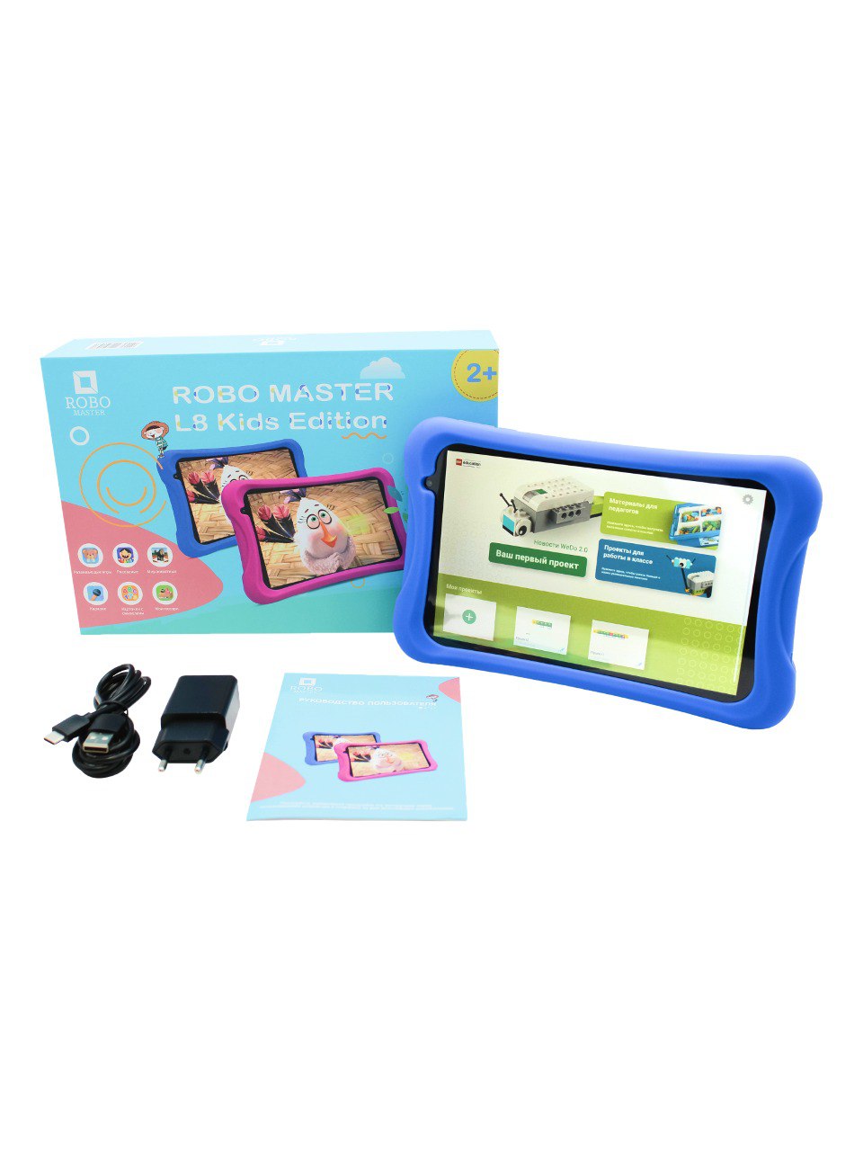 

Планшет Robo Master DEXP L8K 8" 3/32GB голубой, синий, DEXP L8K