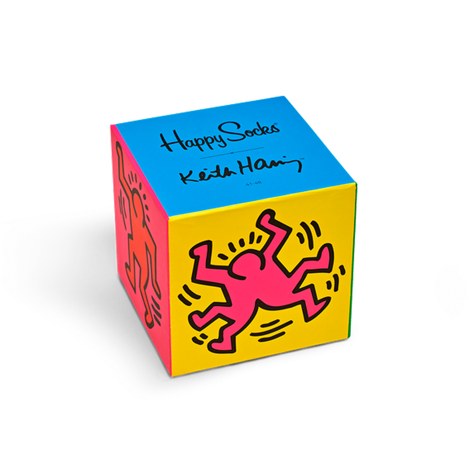 

Носки унисекс Happy Socks Happy Socks x Keith Haring Gift Box Set разноцветные 36-40, Happy Socks x Keith Haring Gift Box Set