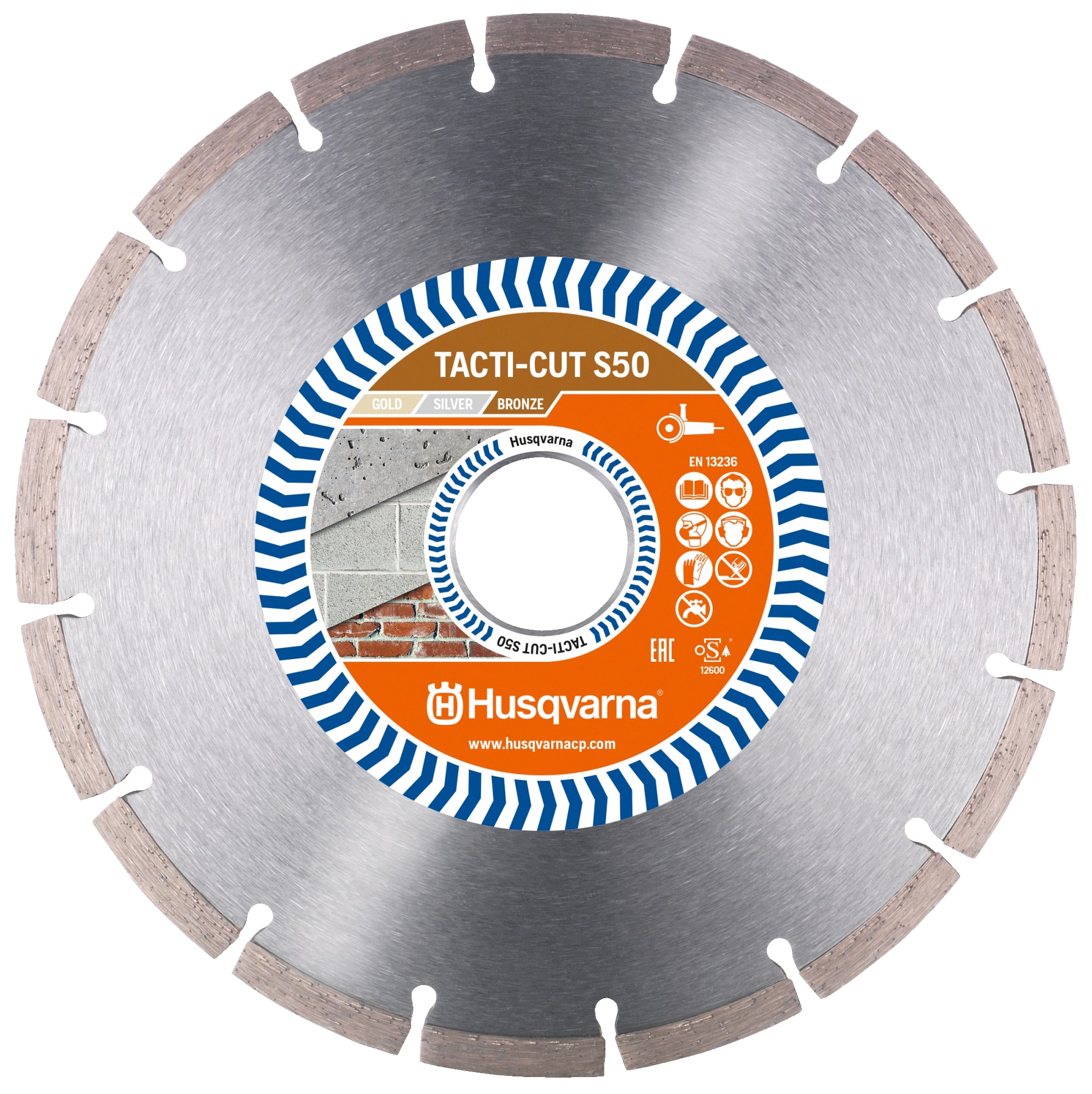 

Диск алмазный Husqvarna TACTI-CUT S50 230 10 22.2