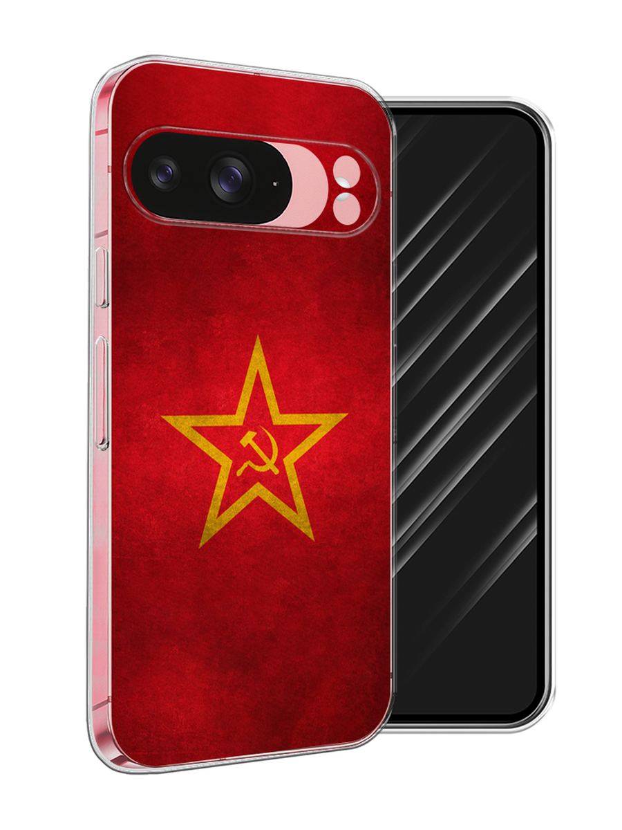

Чехол Awog на Google Pixel 9 "Красное знамя", Желтый;красный, 271950-1