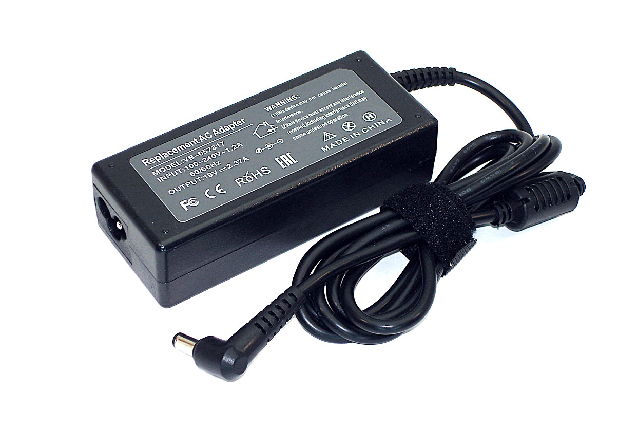 

Блок питания для ноутбуков Asus 19V 2.37A 5.5x2.5mm 45W OEM