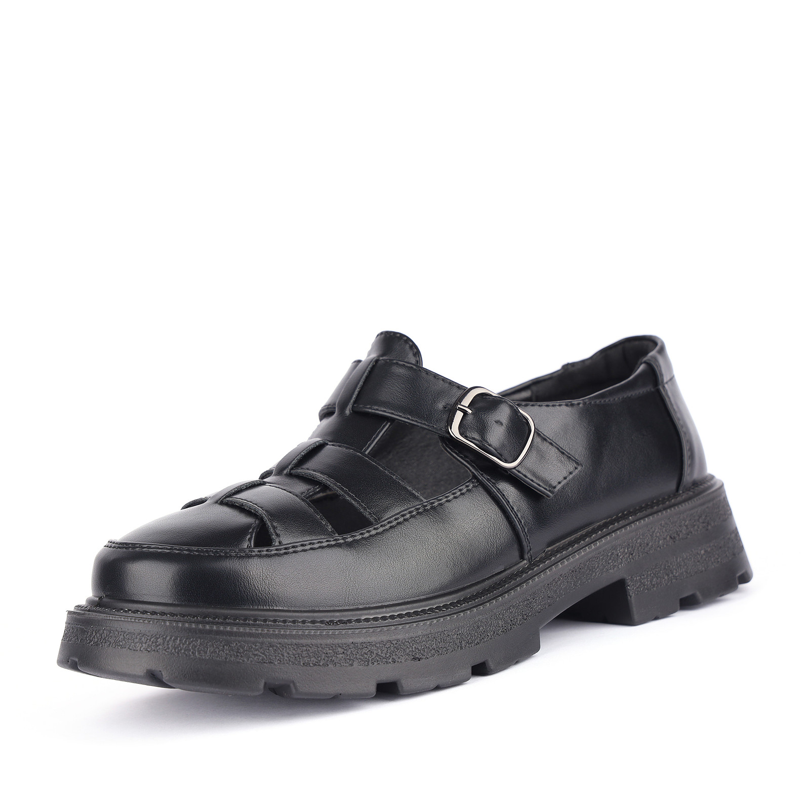 

Туфли женские Marisetta 203-41WB-068SS черные 37 RU, Черный, 203-41WB-068SS