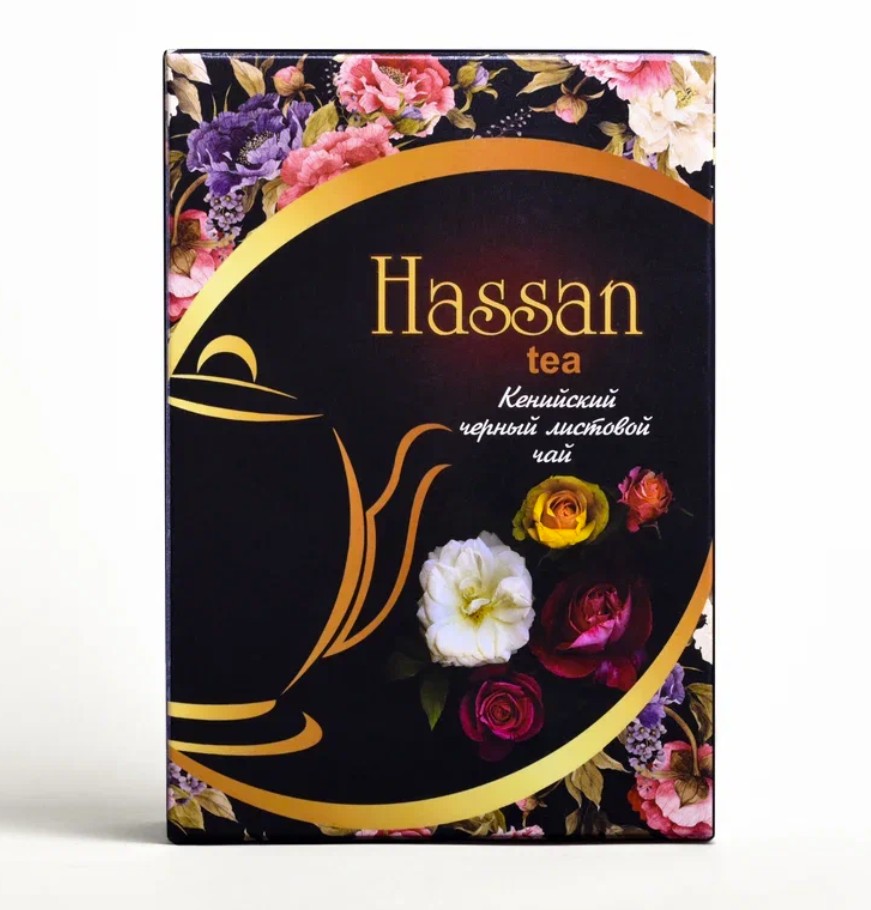 

Черный чай листовой Hassan, 150 г