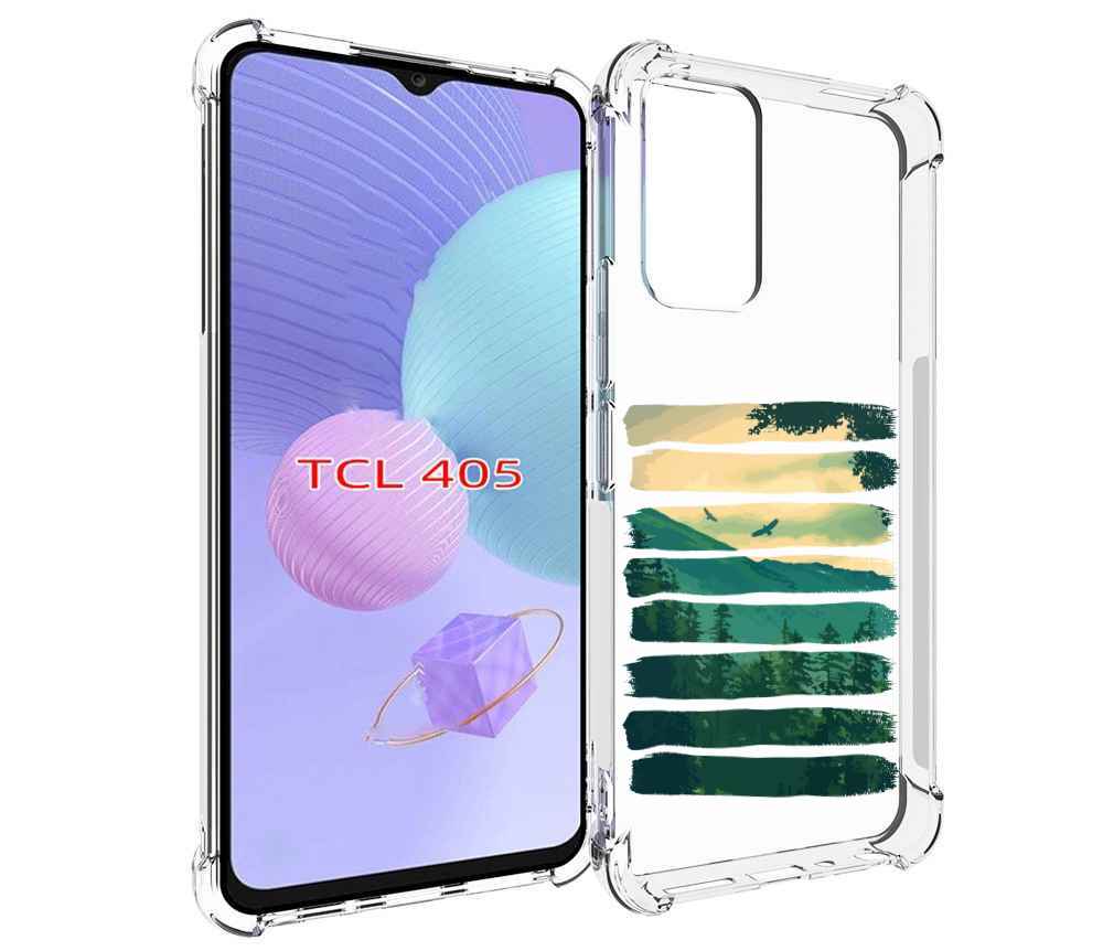 

Чехол MyPads Лесная чаща для TCL 405, Tocco