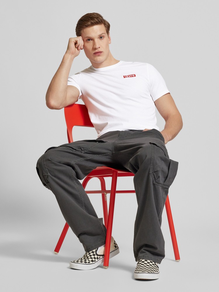

Комплект футболок мужских Levi's 796810040 черных S, Черный, 796810040
