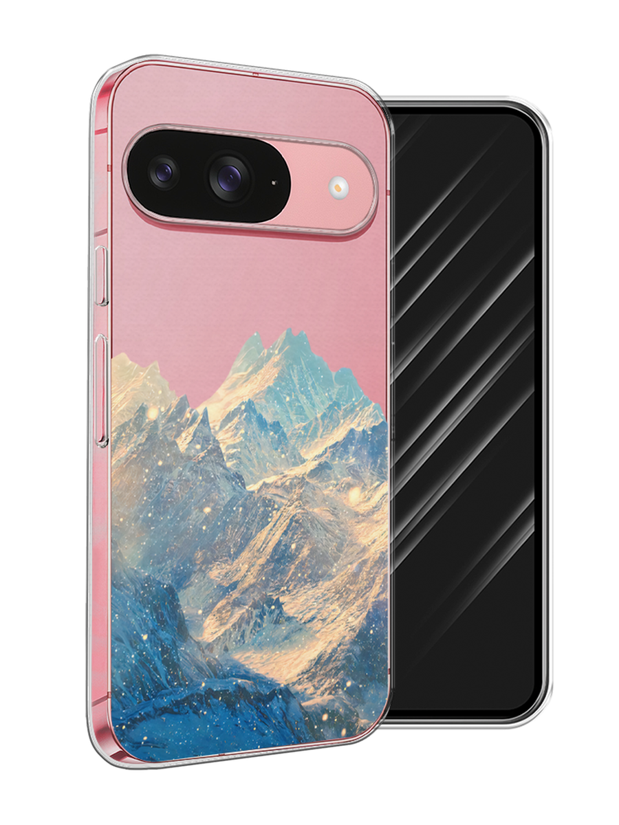 

Чехол Awog на Google Pixel 9 "Горы арт 2", Серый, 271950-1