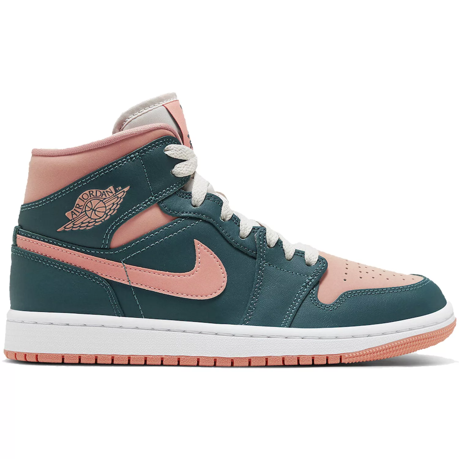 

Кеды женские Jordan WMNS AIR JORDAN 1 MID синие 36 EU, Синий, WMNS AIR JORDAN 1 MID