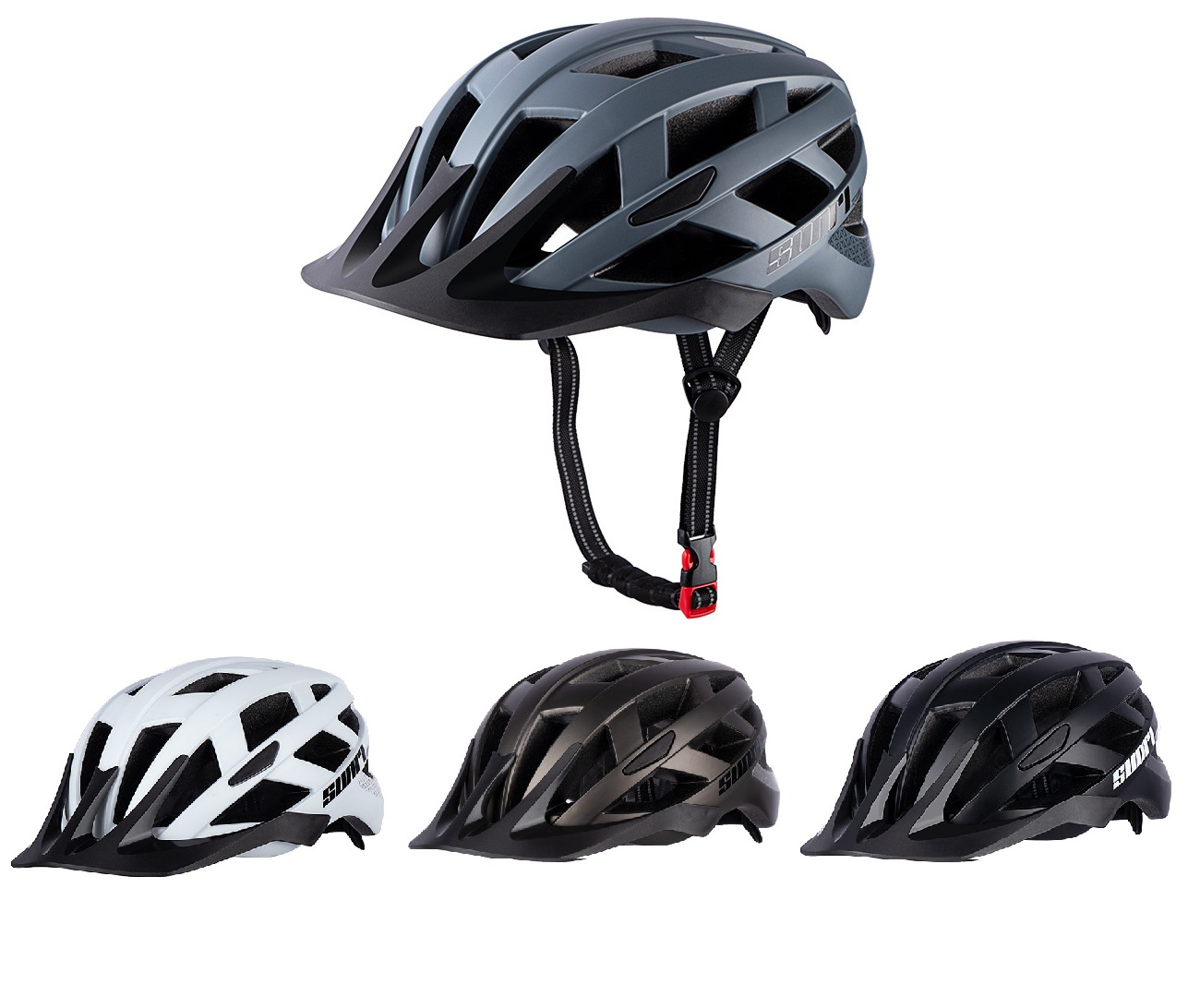 Велосипедный шлем SUNRIMOON TS-41 черный