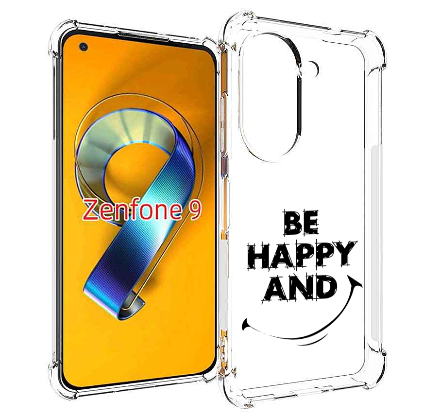 

Чехол MyPads будь-счастливым для Asus Zenfone 9 (AI2202), Прозрачный, Tocco