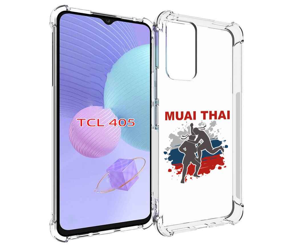 

Чехол MyPads Муайтай для TCL 405, Tocco