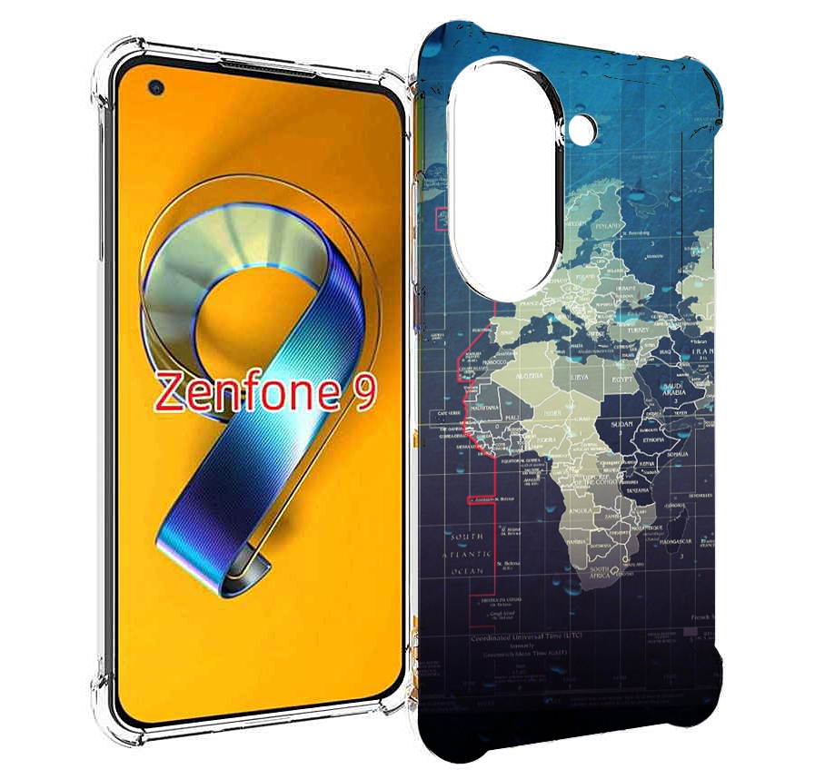 

Чехол MyPads бункер-анклава для Asus Zenfone 9 (AI2202), Прозрачный, Tocco