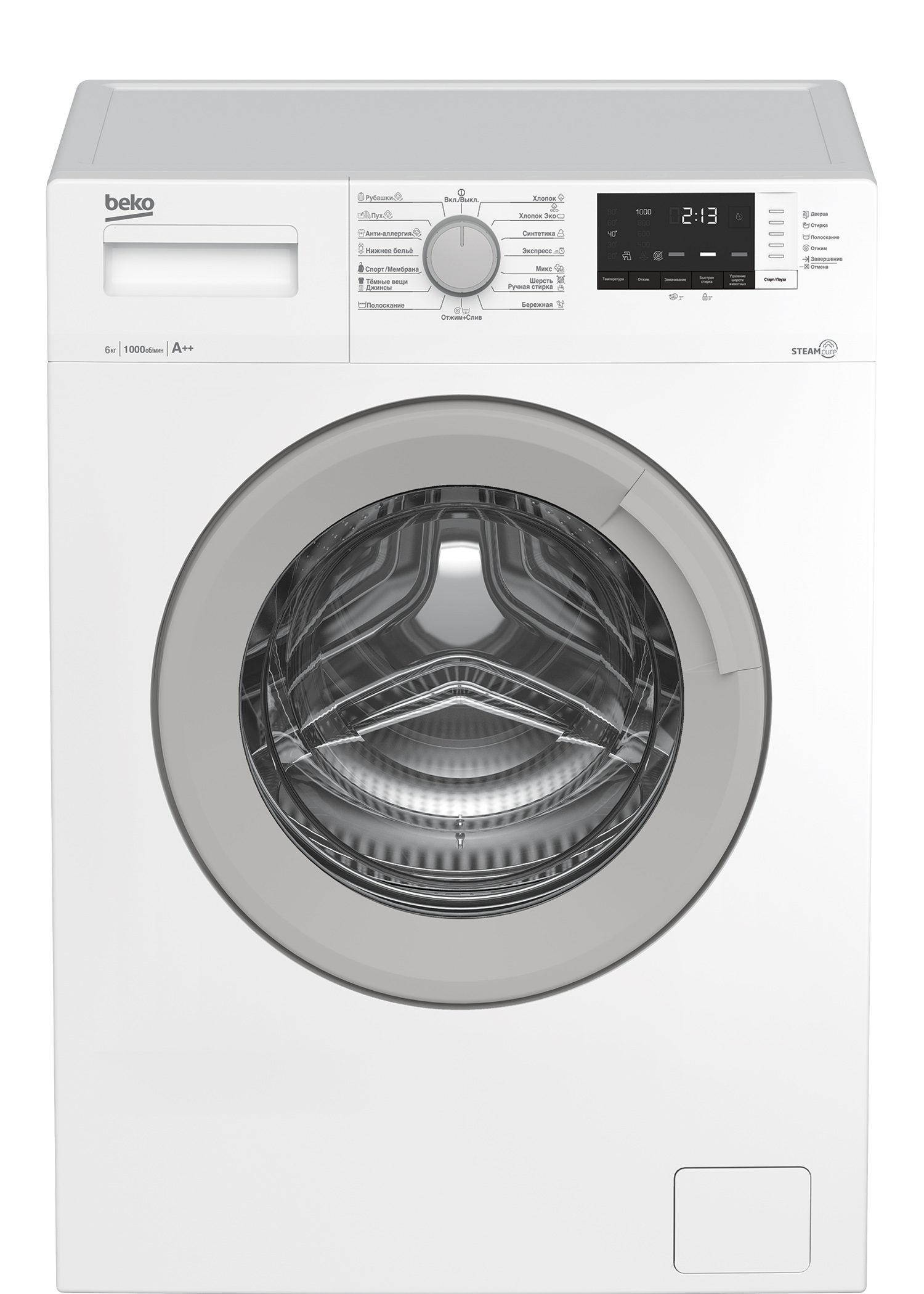 

Стиральная машина Beko RSGE68512ZSW, RSGE68512ZSW