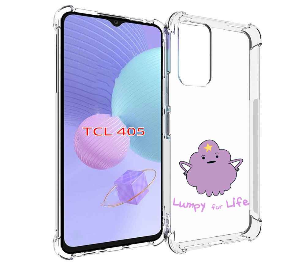

Чехол MyPads Принцесса пупырчатого королевства для TCL 405, Tocco