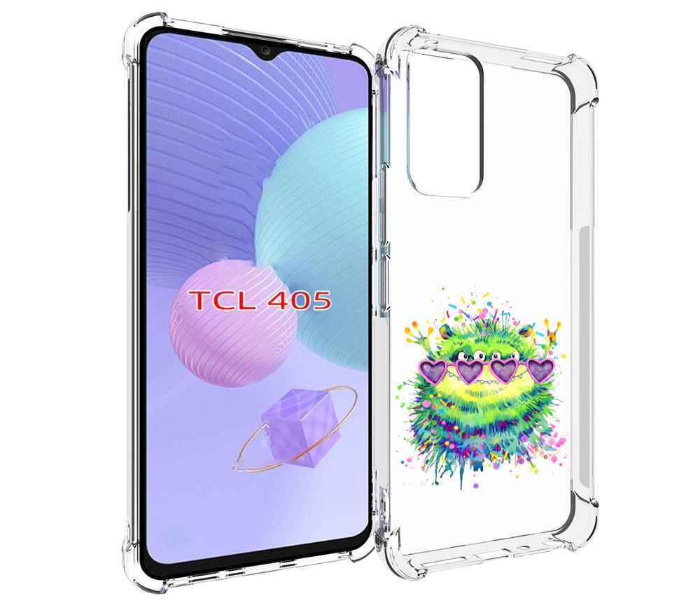 

Чехол MyPads Пушистый персонаж для TCL 405, Tocco