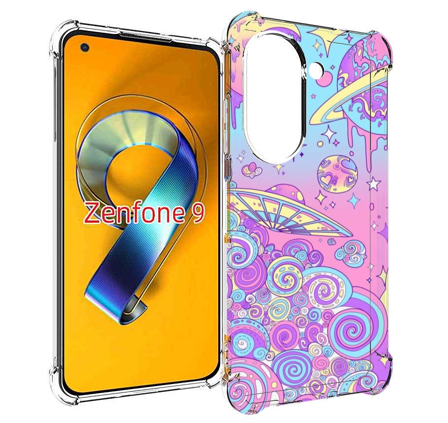 

Чехол MyPads ванильные планеты для Asus Zenfone 9 (AI2202), Прозрачный, Tocco