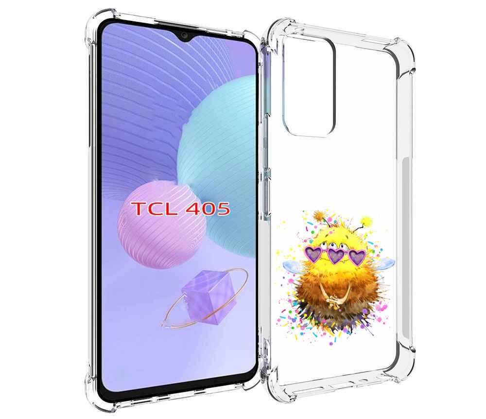 

Чехол MyPads Пушитый шмель для TCL 405, Tocco