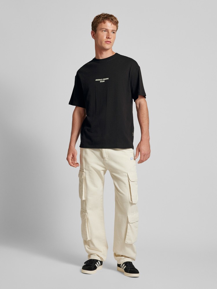 

Футболка мужская Jack & Jones 12256289 черная L, Черный, 12256289