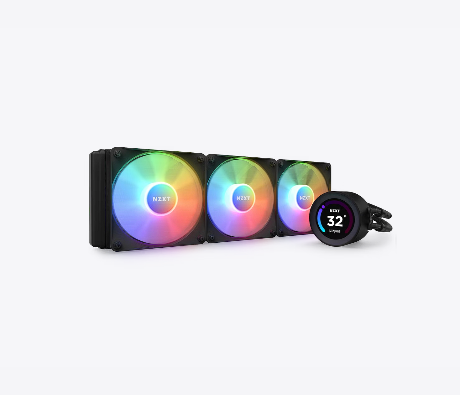 

Жидкостная система охлаждения NZXT Kraken Elite 360 RGB RL-KR36E-B1 Black, Kraken Elite 360 RGB