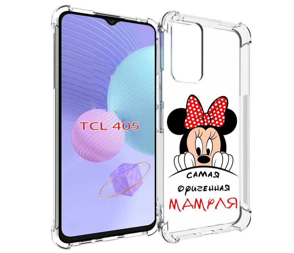 

Чехол MyPads Самая лучшая мамуля Мини Маус для TCL 405, Tocco
