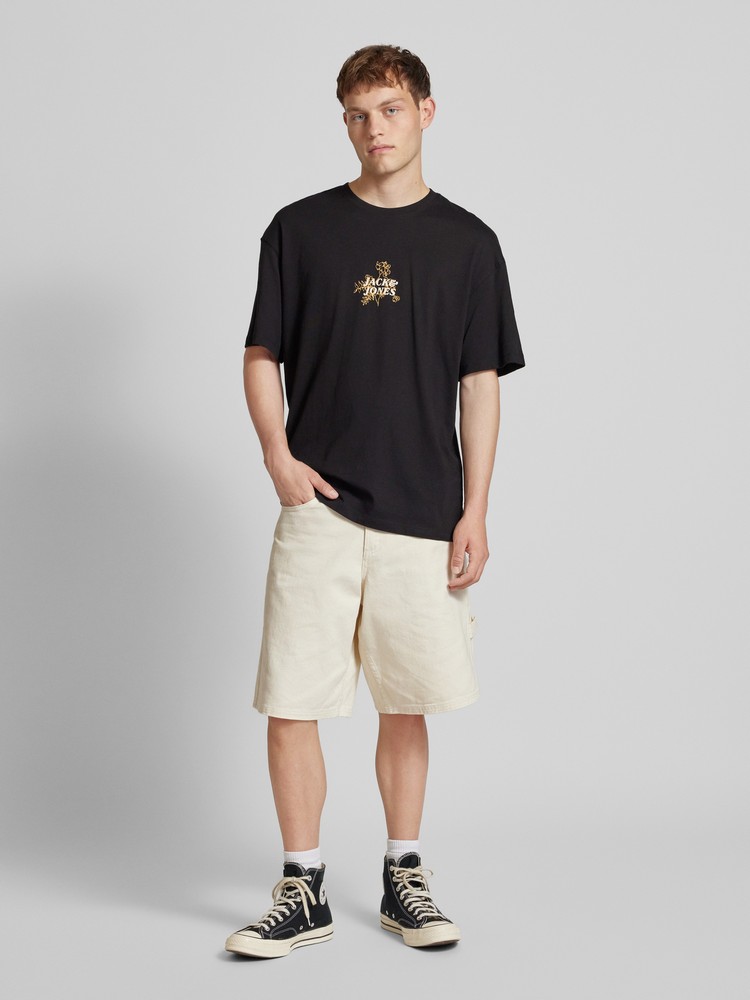 

Футболка мужская Jack & Jones 12259637 черная M, Черный, 12259637
