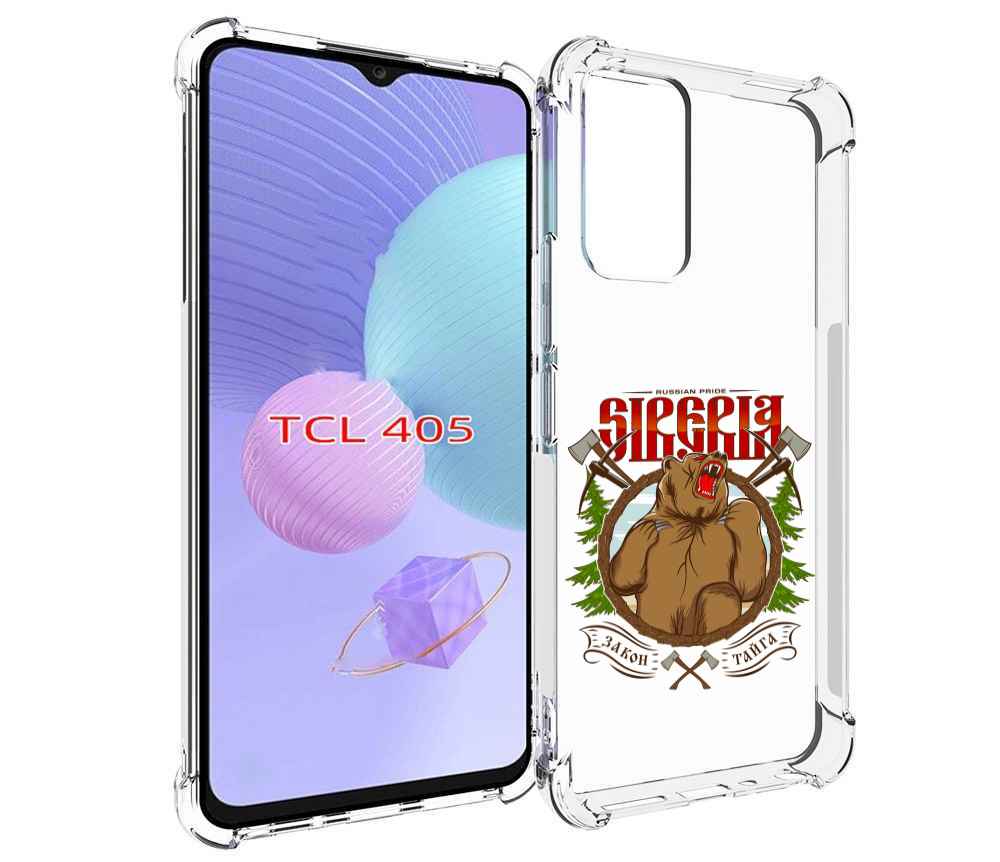 

Чехол MyPads Тайга для TCL 405, Tocco