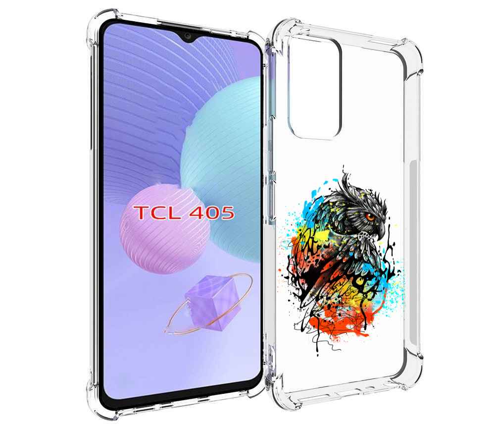 

Чехол MyPads Творческая сова для TCL 405, Tocco