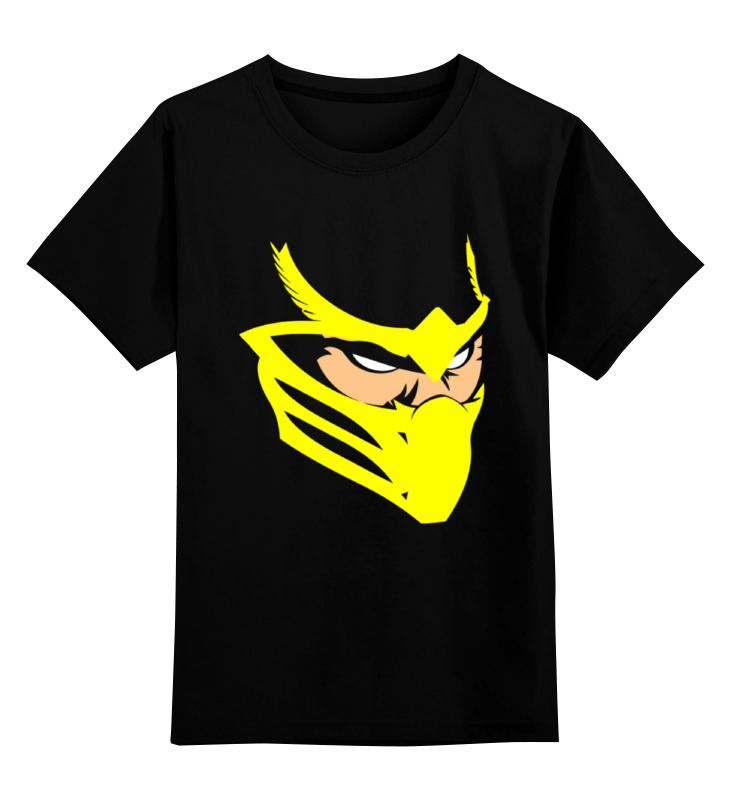 

Футболка детская Printio Скорпион (мортал комбат) цв. черный р. 152, Скорпион (мортал комбат)