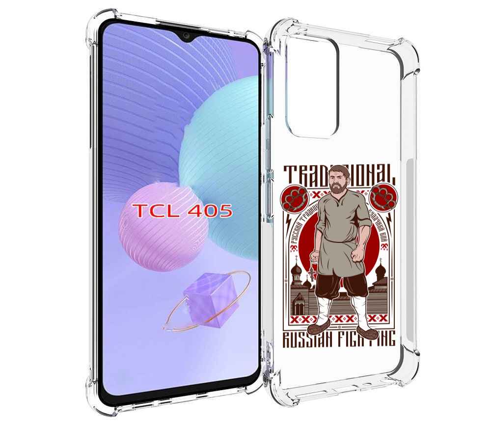 

Чехол MyPads Традициональный мужчина для TCL 405, Tocco