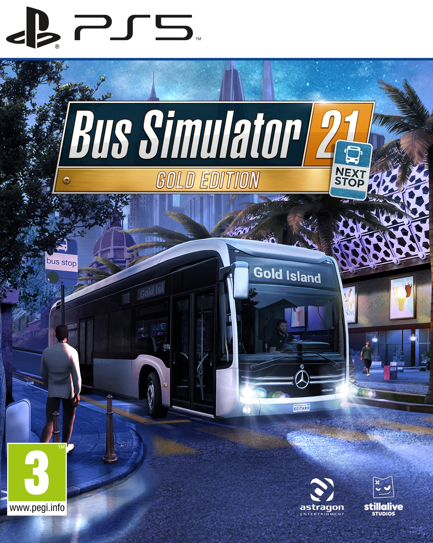 Игра Bus Simulator 21 Gold Edition (PS5, русские субтитры)