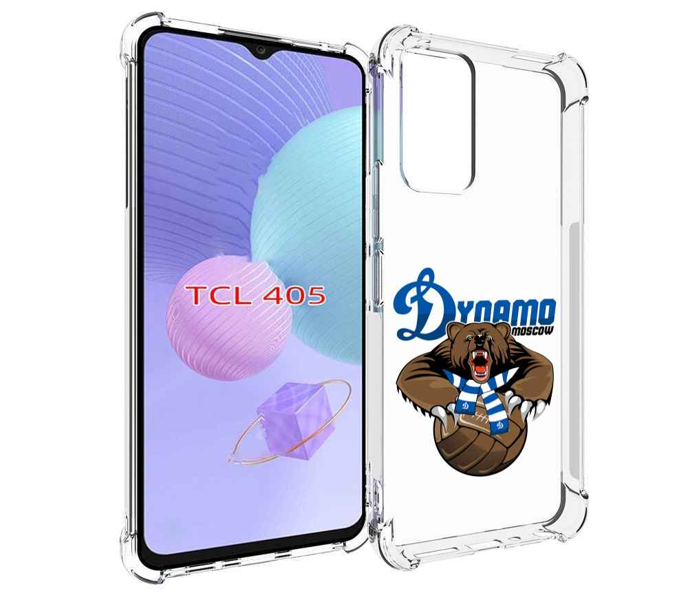 

Чехол MyPads ФК Динамо медведь для TCL 405, Tocco