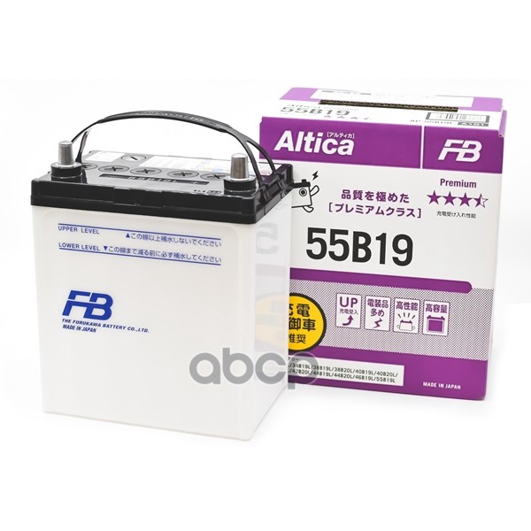 

Аккумулятор Fb Altica Premium FURUKAWA арт. 55B19L