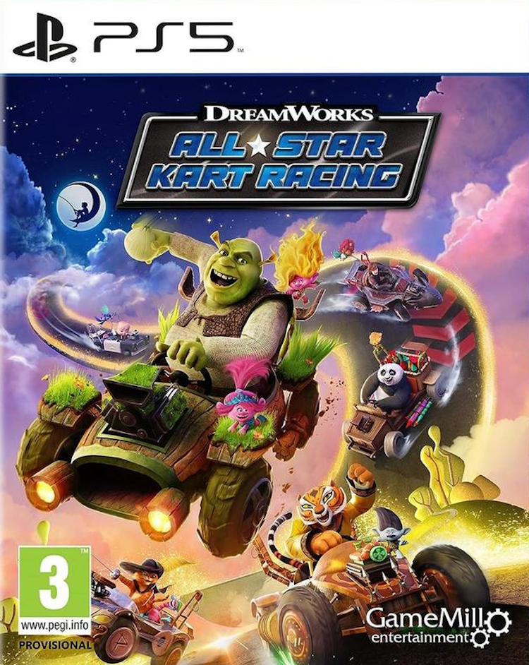 Игра DreamWorks All-Star Kart Racing (PS5, полностью на иностранном языке)