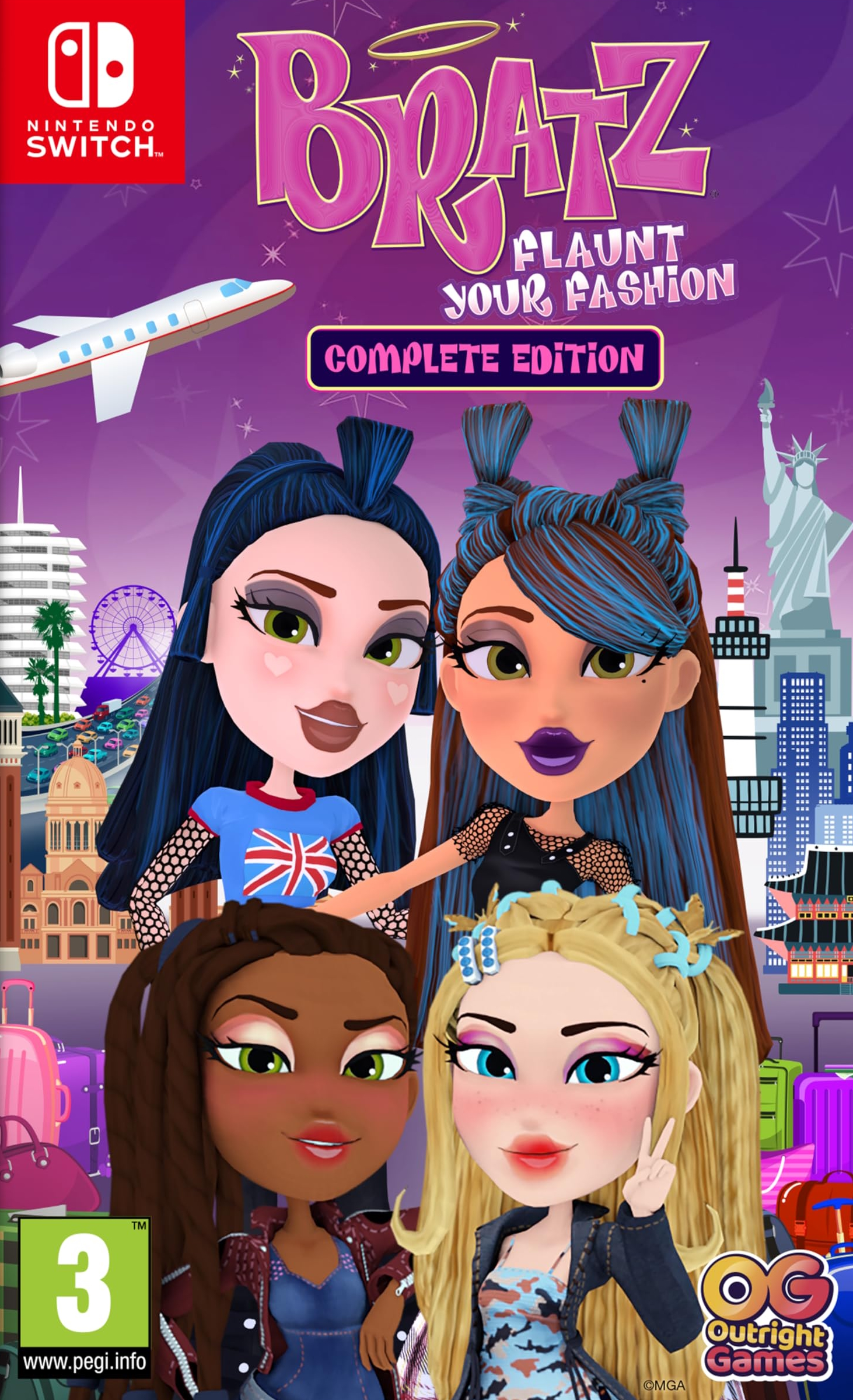 Игра Bratz: Flaunt Your Fashion Complete Edition (Switch, полностью на иностранном языке)