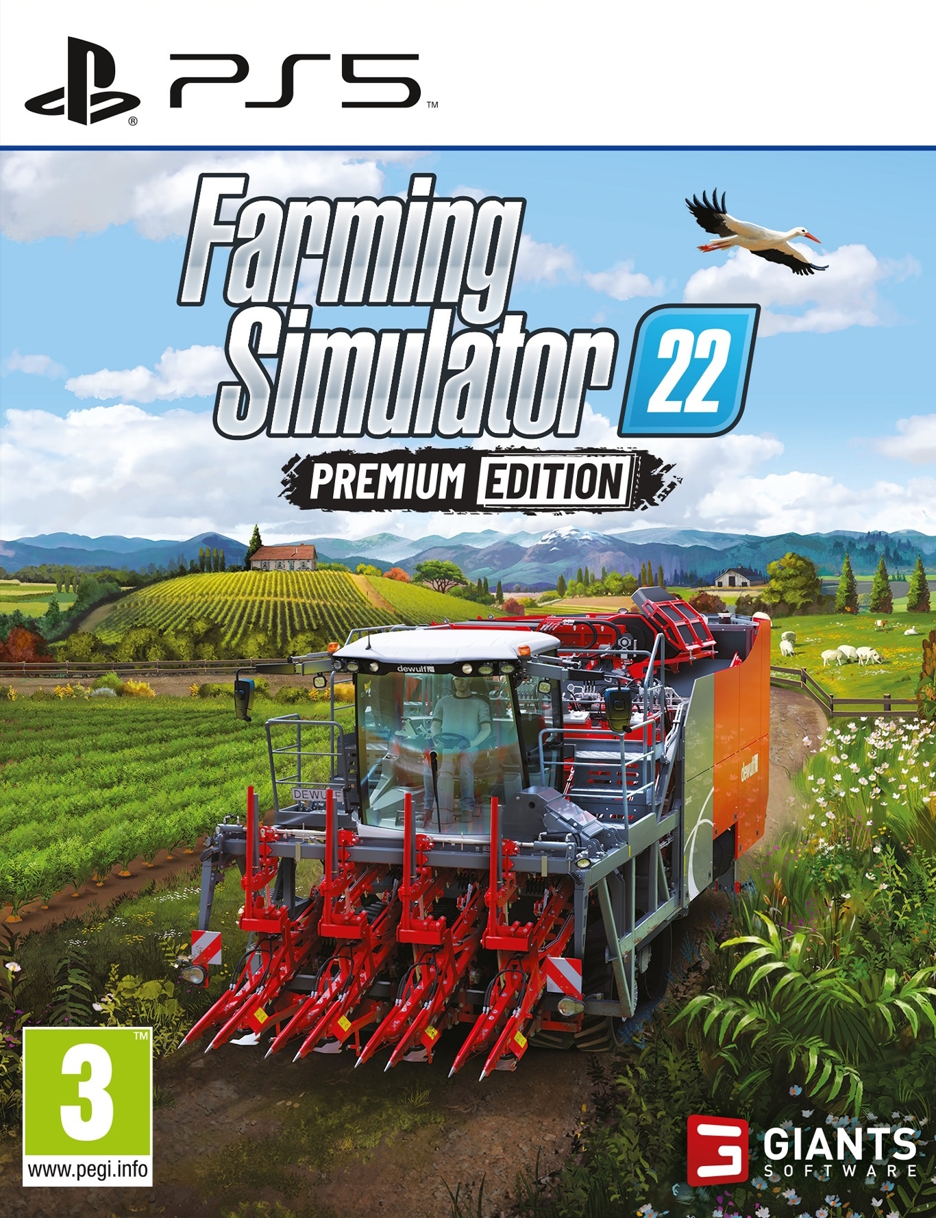 Игра Farming Simulator 22 Premium Edition (PS5, русские субтитры)