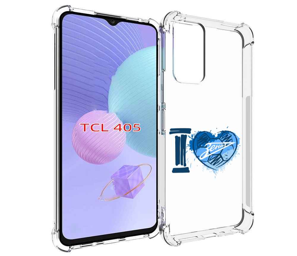 

Чехол MyPads ФК я люблю зенит для TCL 405, Tocco