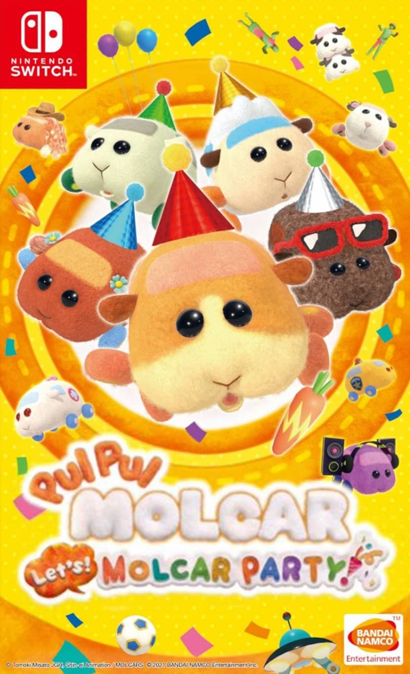 Игра Pui Pui Molcar Let's! Molcar Party! (Switch, полностью на иностранном языке)