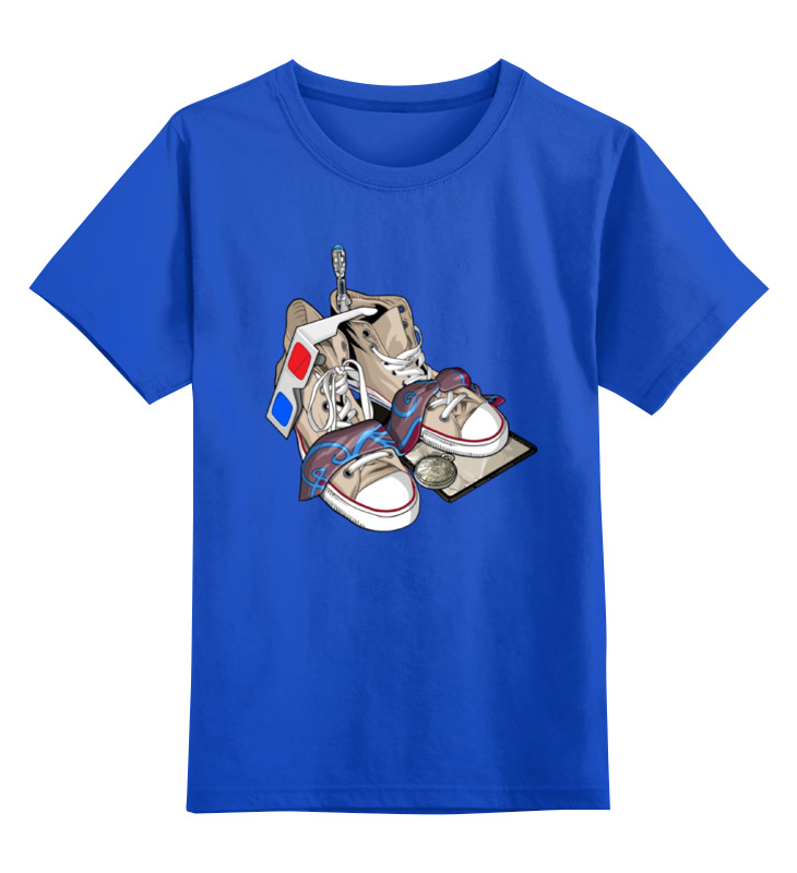 

Футболка детская Printio Доктор кто (doctor who) цв. синий р. 152, Доктор кто (doctor who)